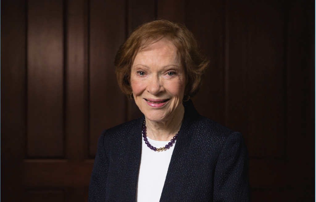 Rosalyn Carter, courtesy the Rosalynn Carter Institute for Caregivers